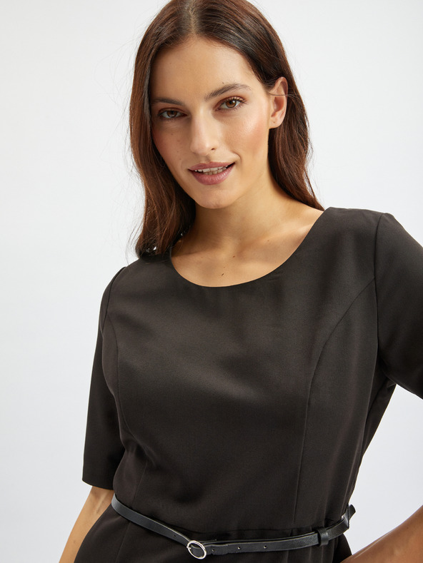 Orsay Čierne dámske šaty ORSAY