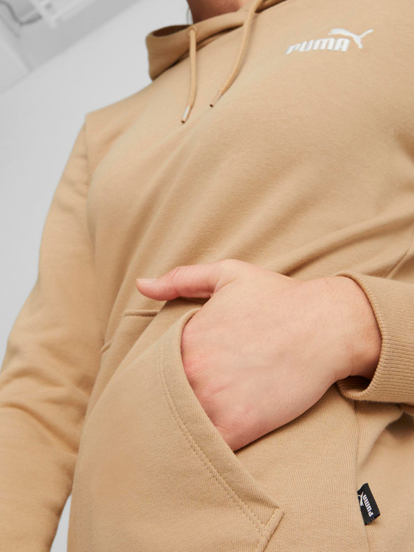 Puma Puma Béžová dámska mikina s kapucňou