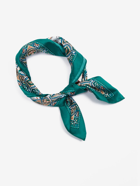 Orsay Petrolejový dámsky vzorovaný saténový šatka ORSAY