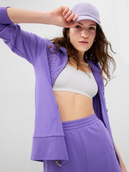 GAP Mikina vintage soft logo zip GAP
