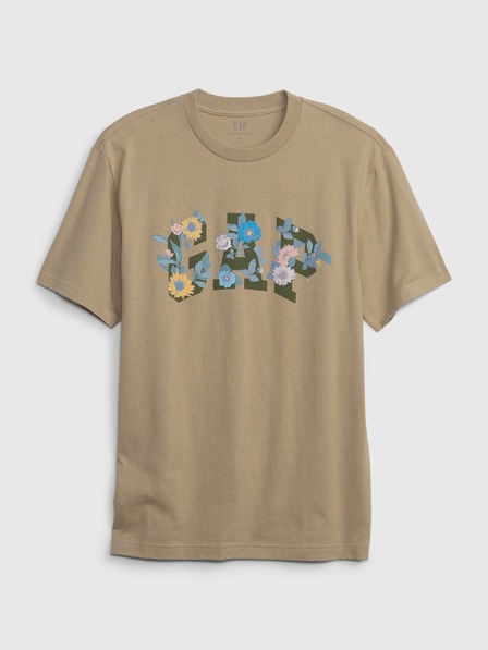 GAP Tričko s kvetinovým logom GAP