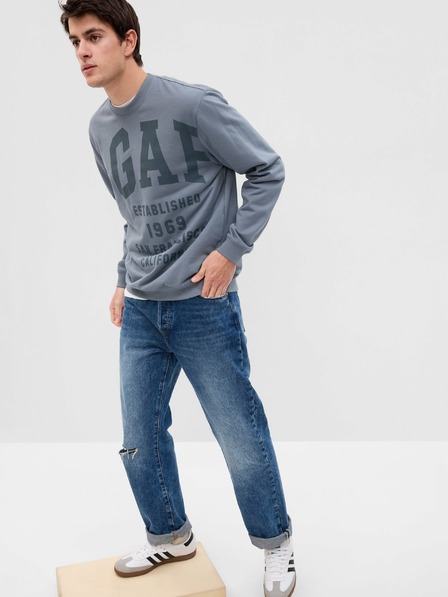 GAP Mikina logo GAP fleece