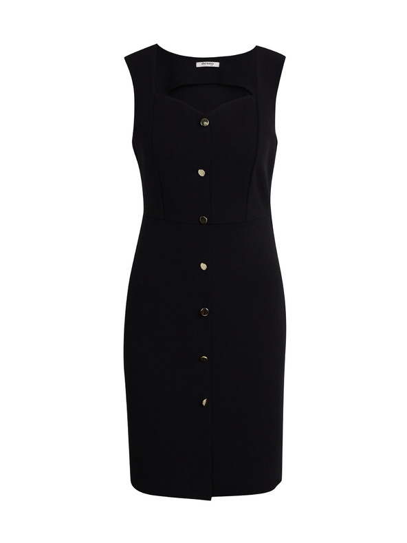 Orsay Čierne dámske šaty ORSAY