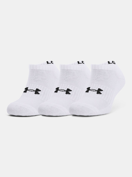 Under Armour Unisex ponožky Under Armour Core No Show 3Pk