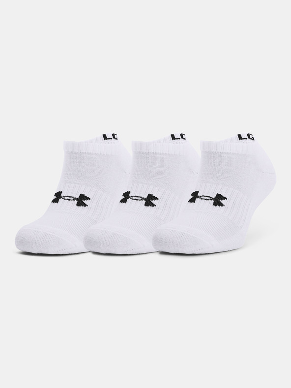 Under Armour Unisex ponožky Under Armour Core No Show 3Pk