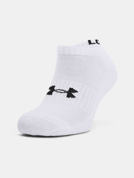 Under Armour Unisex ponožky Under Armour Core No Show 3Pk