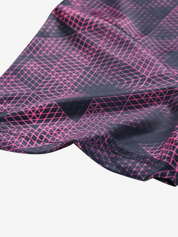 ALPINE PRO Fialovo-ružové dámske tričko ALPINE PRO QUATRA