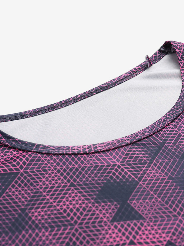 ALPINE PRO Fialovo-ružové dámske tričko ALPINE PRO QUATRA