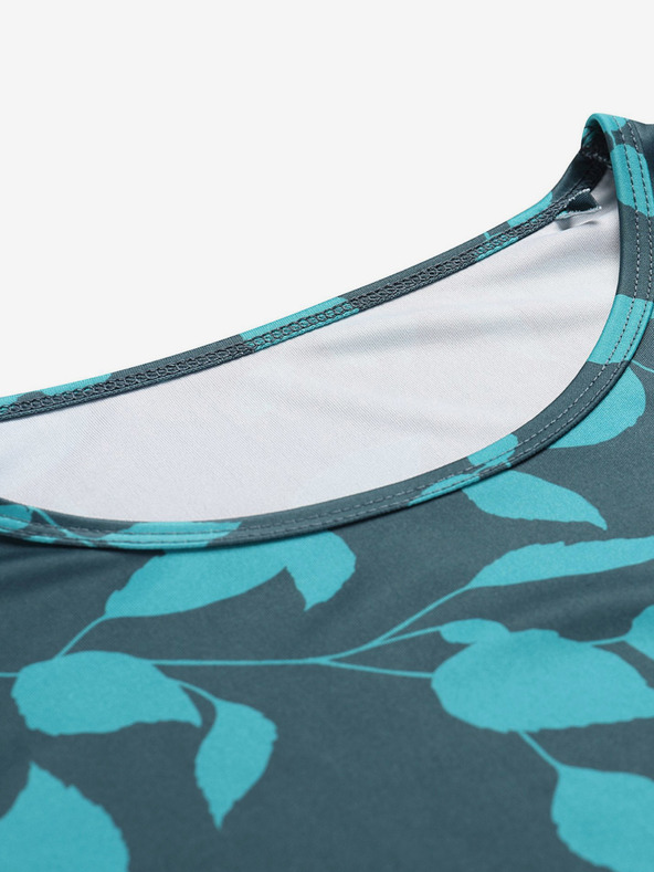 ALPINE PRO Petrolejové dámske tričko ALPINE PRO QUATRA