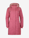 ALPINE PRO Ružový dámsky zimný kabát ALPINE PRO NACHONA