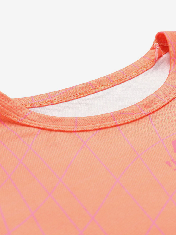 ALPINE PRO Detské oranžové rýchloschnúce tričko ALPINE PRO BASIKO