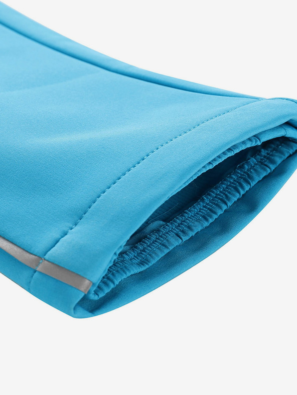 ALPINE PRO Modré detské softshellové nohavice ALPINE PRO SMOOTO