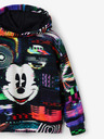 Desigual Čierna chlapčenská vzorovaná mikina Desigual Aryeh Mickey