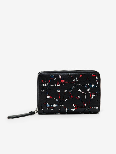 Desigual Čierna dámska peňaženka Desigual Onyx Marisa so vzorom