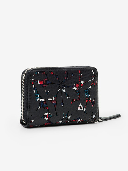Desigual Čierna dámska peňaženka Desigual Onyx Marisa so vzorom