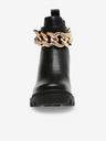 Steve Madden Čierne dámske členkové topánky na podpätku Steve Madden Amulet