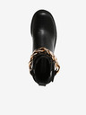 Steve Madden Čierne dámske členkové topánky na podpätku Steve Madden Amulet
