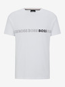 BOSS Biele pánske tričko Hugo Boss