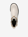 Steve Madden Krémové dámske členkové topánky na podpätku Steve Madden Amulet