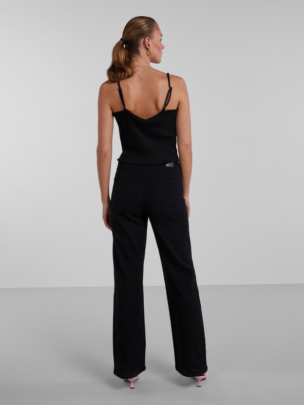 Pieces Čierne dámske tielko Pieces Nukisa