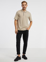 Jack & Jones Jack & Jones Blamatt Béžová pánska polokošeľa
