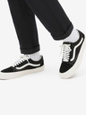 Vans Bielo-čierne semišové tenisky VANS Old Skool VR3