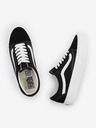 Vans Bielo-čierne semišové tenisky VANS Old Skool VR3