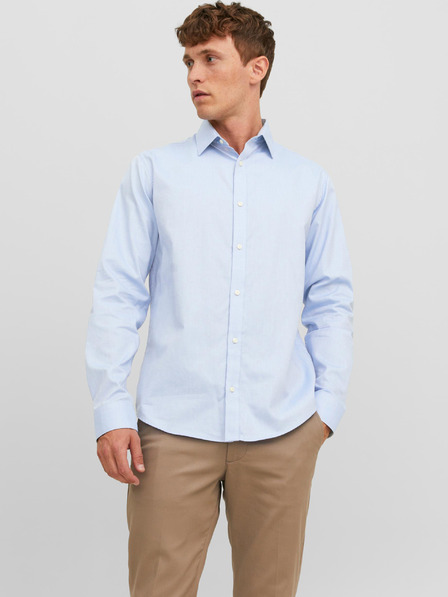 Jack & Jones Svetlomodrá pánska košeľa Jack & Jones Label