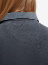 Scotch & Soda Tmavomodrá pánska polokošeľa Scotch & Soda Garment Dye