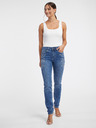 Orsay Modré dámske slim fit džínsy ORSAY