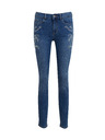 Orsay Modré dámske slim fit džínsy ORSAY