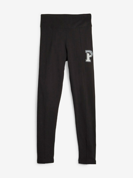 Puma Čierne dievčenské legíny Puma Squad