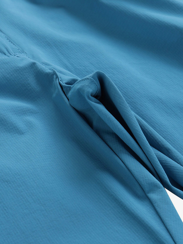 ALPINE PRO Modré dámske outdoorové nohavice s odnímateľnými nohavicami ALPINE PRO NESCA