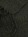Jack & Jones Tmavozelená žíhaná šatka Jack & Jones Solid