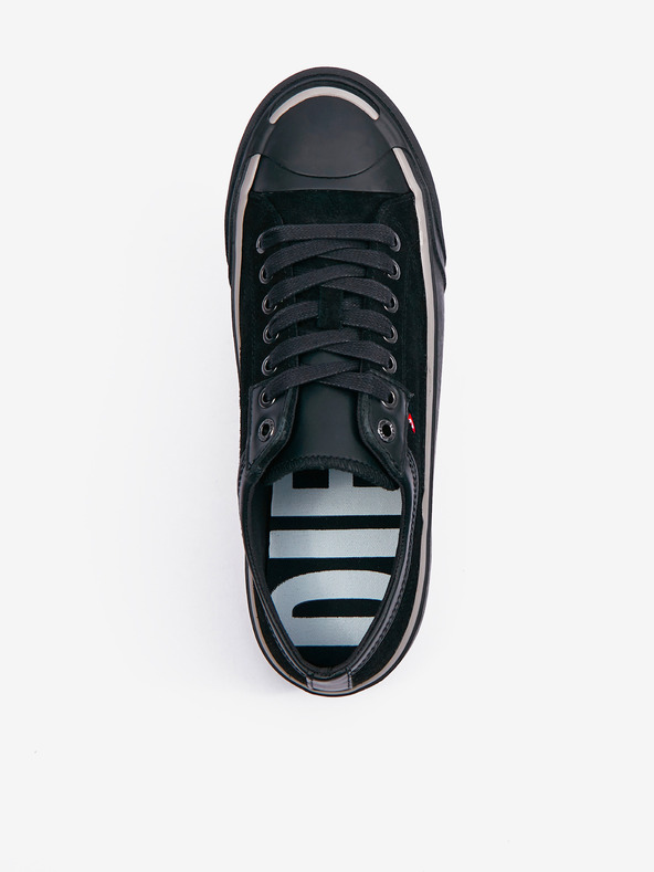 Diesel Čierne semišové tenisky Diesel Principia