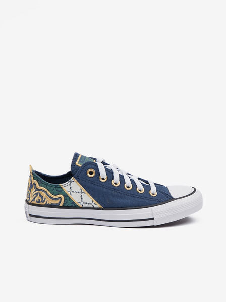 Converse Tmavomodré dámske vzorované tenisky Converse Chuck Taylor All Star Garden Noir