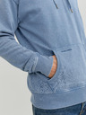 Jack & Jones Modrá pánska mikina Jack & Jones Drew
