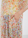 Pieces Biely dámsky kvetinový kaftan Pieces Vertrud