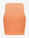 ONLY Oranžový dámsky crop top tielko ONLY Belia