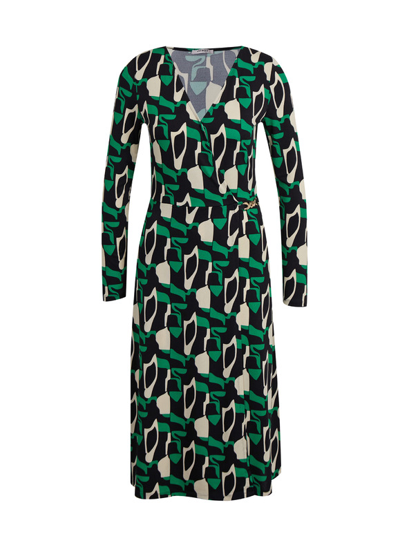Orsay Zelené dámske vzorované šaty ORSAY