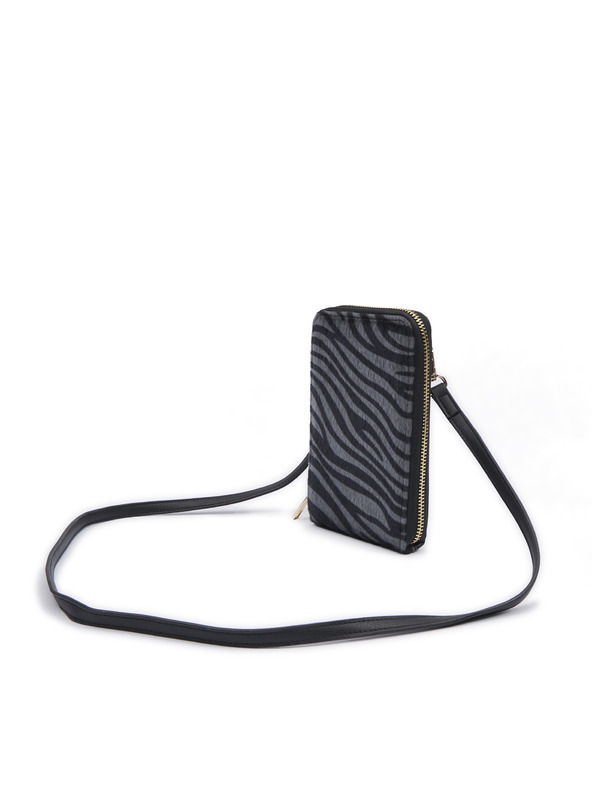 Orsay Čierne dámske vzorované puzdro na krk ORSAY