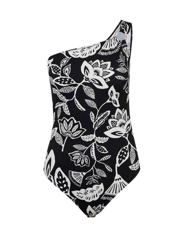 Orsay Bielo-čierne dámske kvetinové body ORSAY