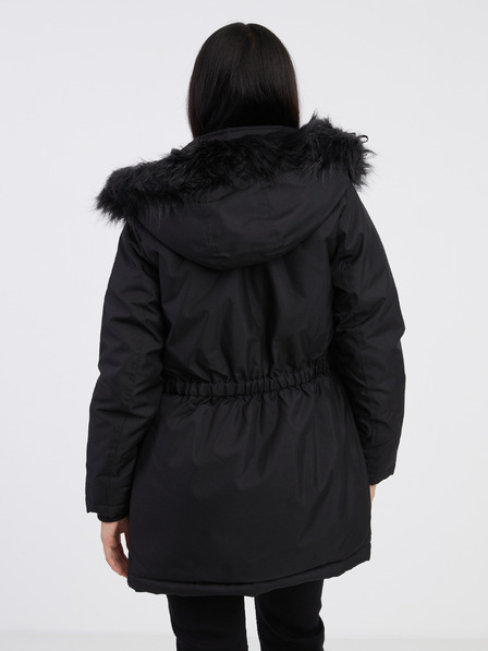 ONLY Čierna dámska parka ONLY Iris