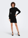 Jacqueline de Yong Čierne dámske šaty JDY Magda Sweater