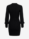 Jacqueline de Yong Čierne dámske šaty JDY Magda Sweater