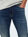 ONLY & SONS Tmavomodré pánske džínsy slim fit strihu ONLY & SONS Loom