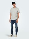ONLY & SONS Tmavomodré pánske džínsy slim fit strihu ONLY & SONS Loom