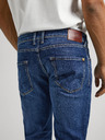 Pepe Jeans Modré pánske skinny fit džínsy Pepe Jeans Finsbury
