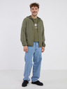 Jack & Jones Khaki pánska ľahká bunda s kapucňou Jack & Jones Cali