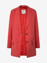 Pepe Jeans Tehlové dámske oversized sako Pepe Jeans Silvie